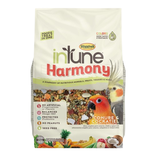 Higgins inTune Conure & Cockatiel Food
