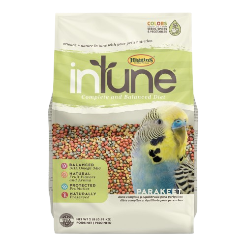 Higgins inTune Parakeet Food