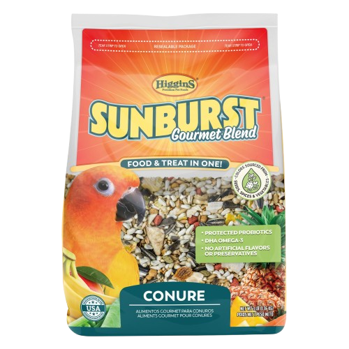 Higgins Sunburst Gourmet Blend Conure Food