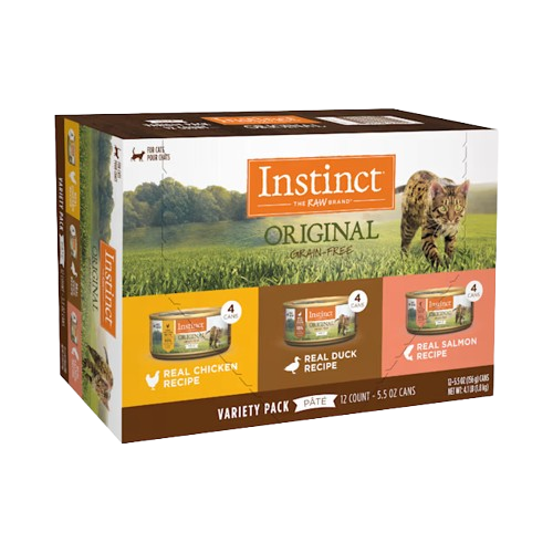 Instinct Grain-Free Recipe Variety Pack Canned Cat Food