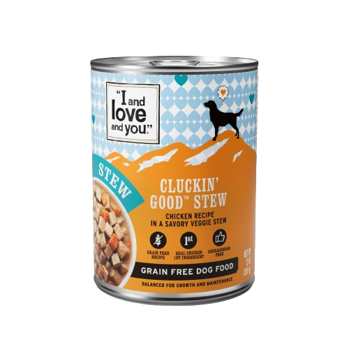 I and Love and You Grain Free Clucking Good Stew Canned Dog Food