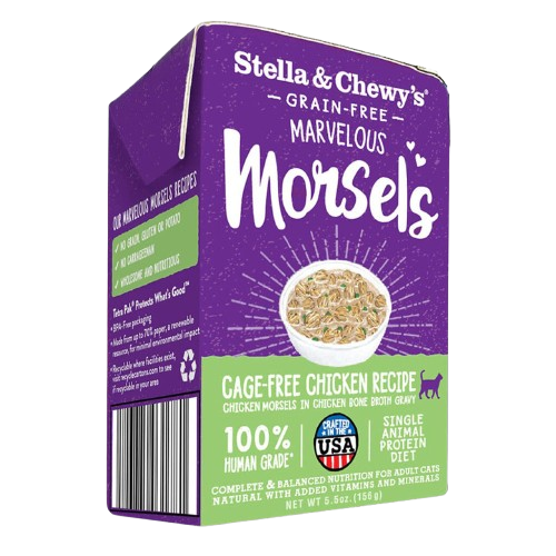 Stella & Chewy's Marvelous Morsels Cage Free Chicken Recipe Wet Cat Food