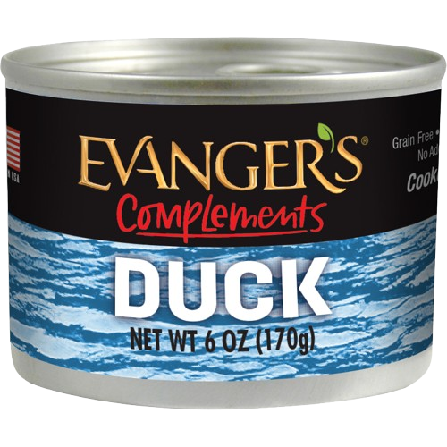 Evangers Grain Free Duck Canned Dog and Cat Food