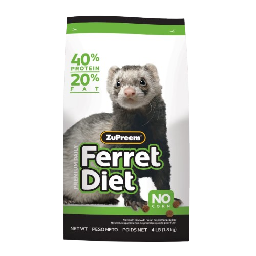 Zupreem Premium Ferret Diet Dry 4lb