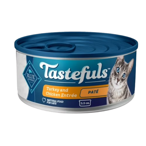 Blue Buffalo Tastefuls Natural Pate Chicken Entree Wet Cat Food - 3 oz, case of 12