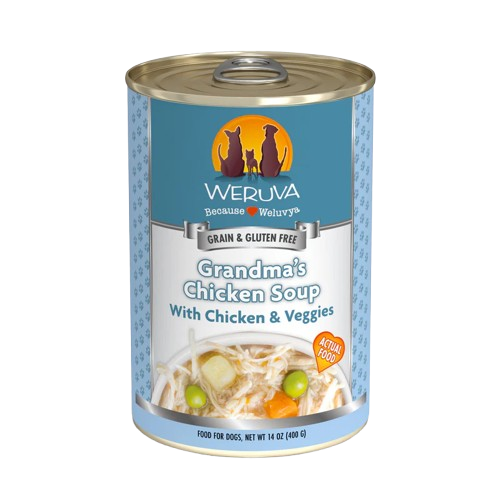 Weruva Grandma's Chicken Soup with Chicken & Veggies Canned Dog Food