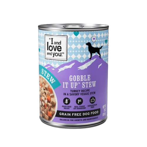 I and Love and You Grain Free Gobble It Up Stew Canned Dog Food