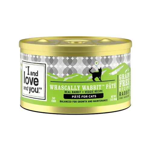 I and Love and You Grain Free Whascally Rabbit Recipe Canned Cat Food
