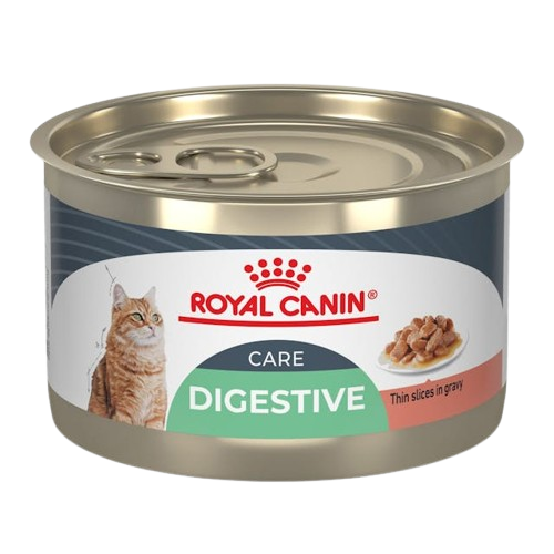 Royal Canin Feline Nutrition Digestive Sensitive Thin Slices in Gravy Canned Cat Food - 3 oz, case of 24