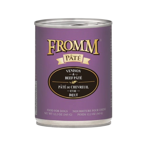 Fromm Venison & Beef Paté Food for Dogs - 12.2 oz