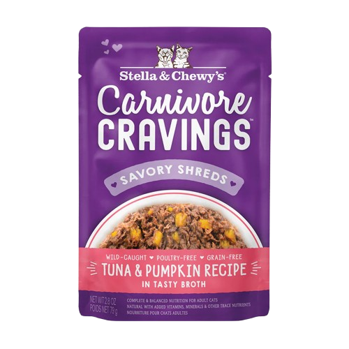 Stella & Chewy's Carnivore Cravings Tuna & Pumpkin Recipe Wet Cat Food - 2.8 oz
