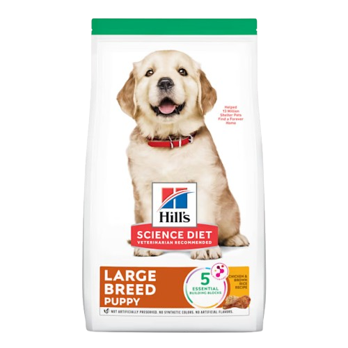Hill's Science Diet Puppy Large Breed Chicken Meal & Oats Recipe Dry Dog Food - 15.5 lb