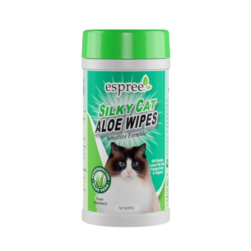 Espree Silky Show Cat Wipes 50 Count