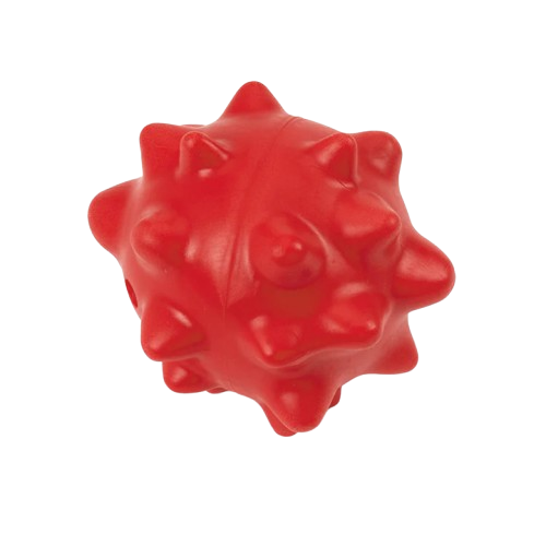 Boss Pet TPR Cone Ball with Squeaker Dog Toy