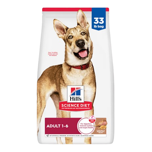 Hill's Science Diet Adult Lamb Meal & Brown Rice Recipe Dry Dog Food - 15.5 lb