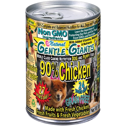 Gentle Giants Natural Non-GMO Chicken Dog & Puppy Food