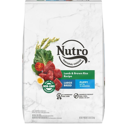 Nutro Wholesome Essentials Large Breed Puppy Pasture-Fed Lamb & Rice Dry Dog Food - 30 lb