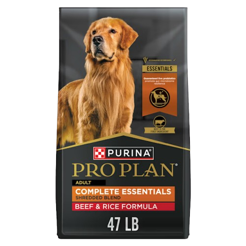 Purina Pro Plan Savor Adult Shredded Blend Beef & Rice Formula Dry Dog Food - 18 lb