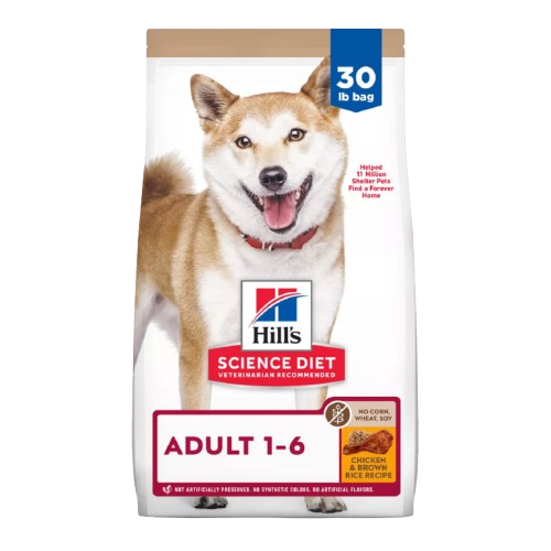 Hill's Science Diet No Corn, Wheat, Soy Chicken Adult Dry Dog Food - 4 lb