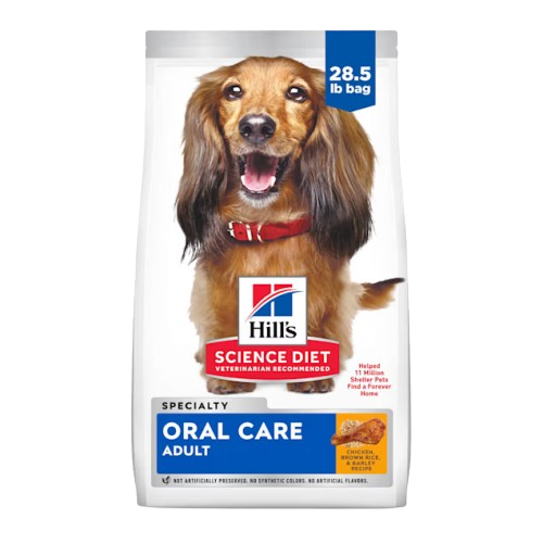 Hill's Science Diet Adult Oral Care Chicken, Rice & Barley Recipe Dry Dog Food - 4 lb
