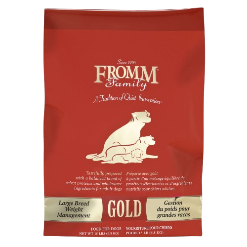 Fromm Gold Weight Management Large Breed Dry Dog Food - 15 lb