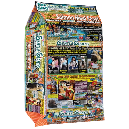 Gentle Giants Non-GMO Grain Free Salmon Dog & Puppy Food - 18 lb