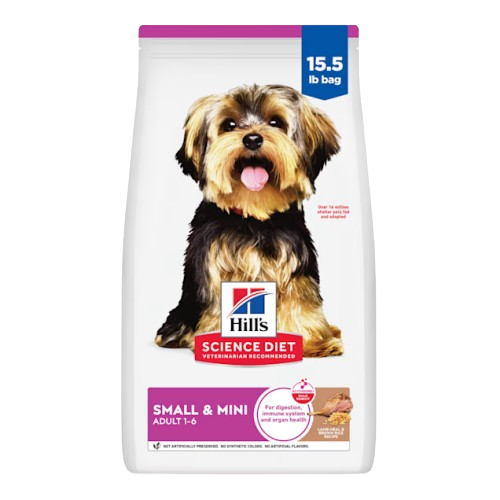 Hill's Science Diet Adult Small Paws Lamb Meal & Brown Rice Recipe Dry Dog Food - 15.5 lb