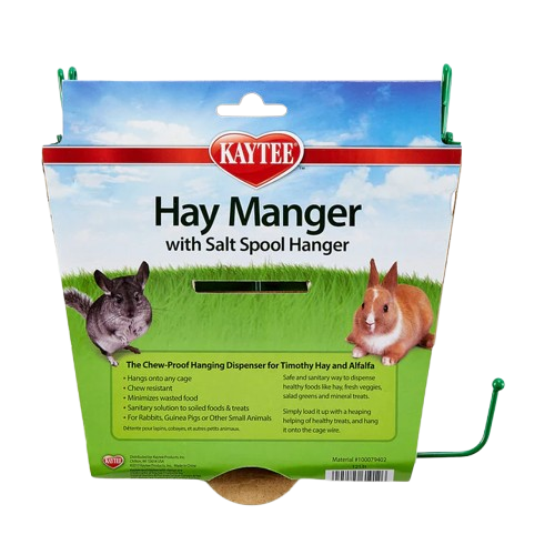 Kaytee Hay Manger With Salt Hanger