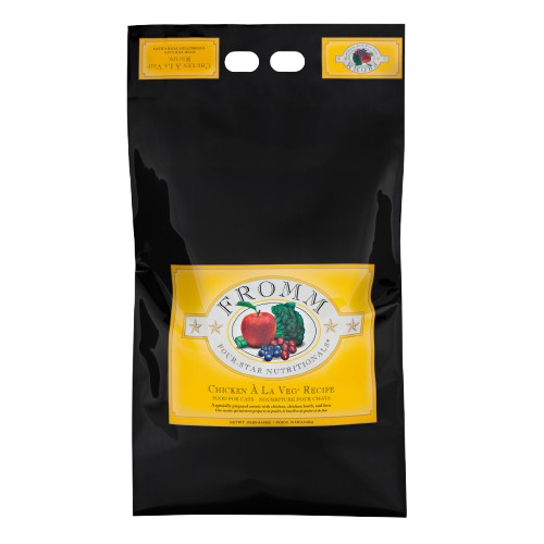 Fromm Four Star Chicken A La Veg Dry Cat Food - 10 lb