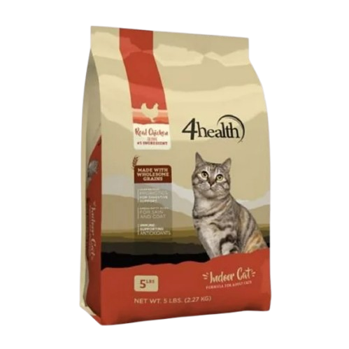 4health with Wholesome Grains Indoor Dry Cat Food Formula - 5 lb