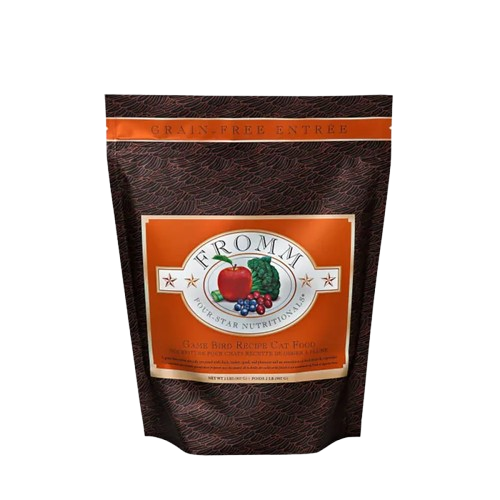 Fromm Four Star Grain Free Game Bird Recipe Dry Cat Food - 4 lb