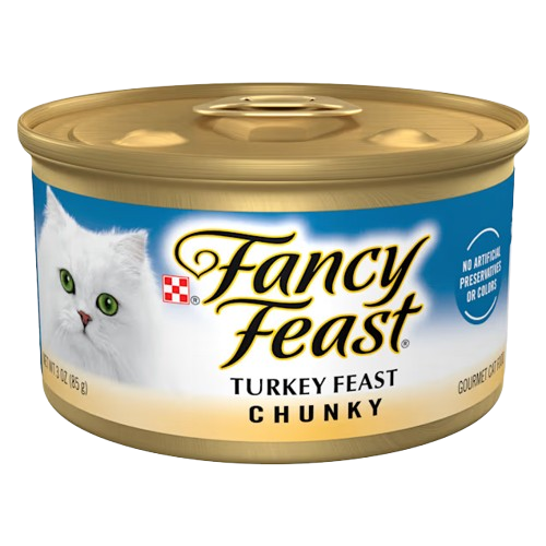 Fancy Feast Chunky Turkey Canned Cat Food