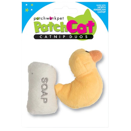 Patchwork Pet PatchCat Bath Time Set Cat Toy