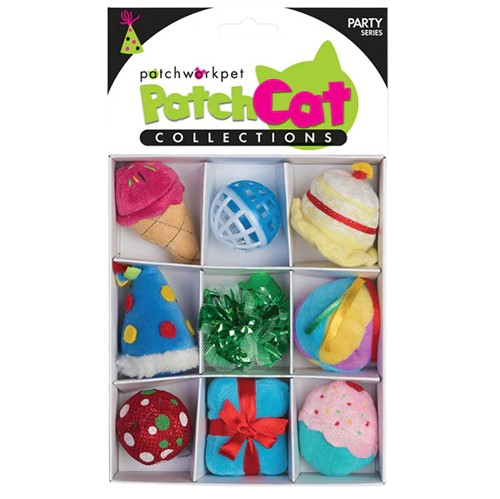 Patchwork Pet PatchCat Party Box Cat Toy
